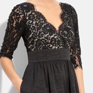 Eliza J Lace & Faille Dress like new